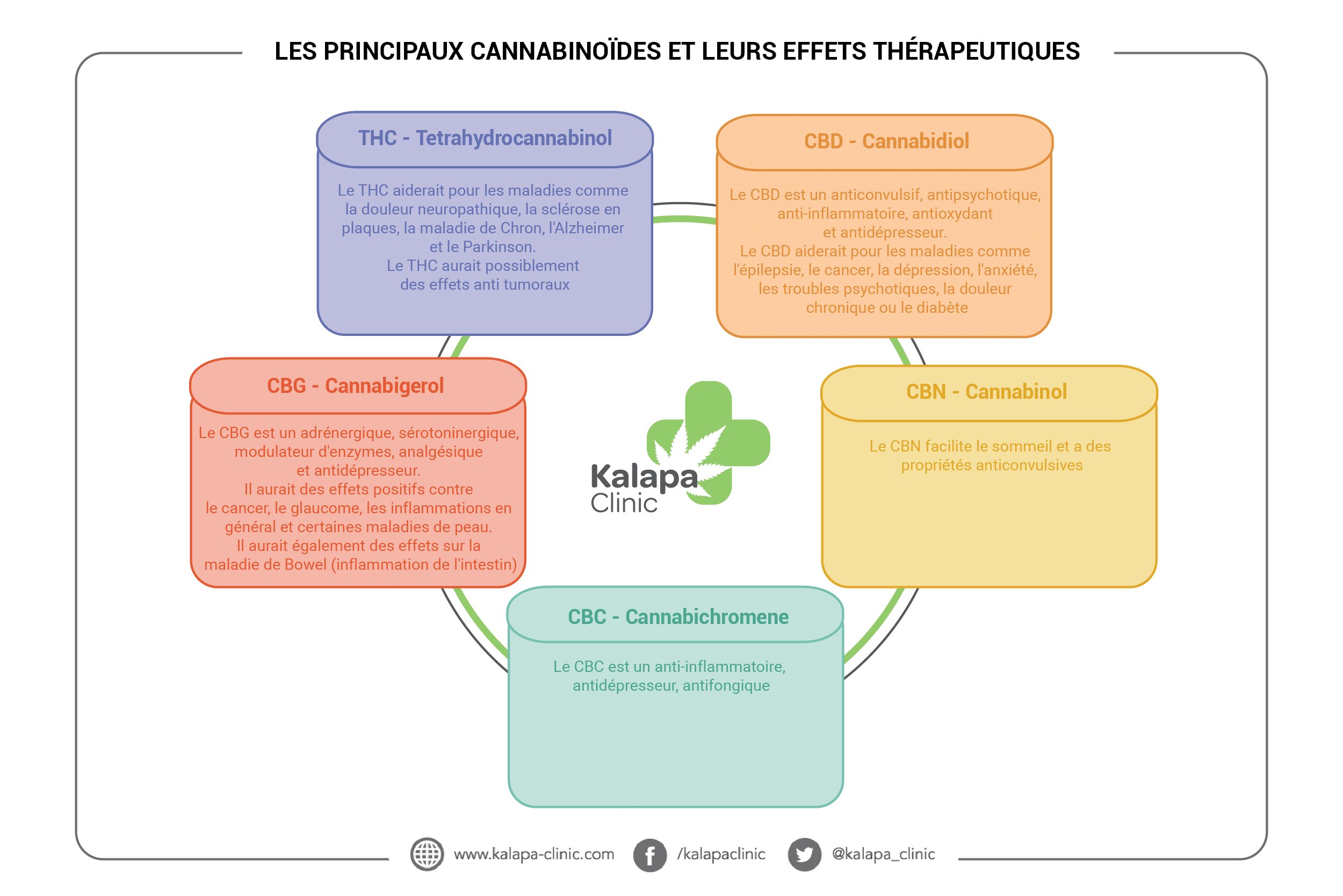 cannabinoïdes et leurs effets thérapeutiques