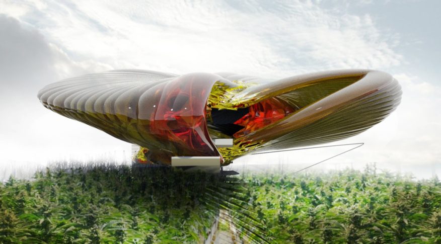 Sustainable Hemp and medical marijuana farm in Catalonia by Margot Krasojevic Architecture 00 876x485 1