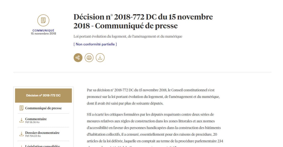 Conseil Constitutionnel