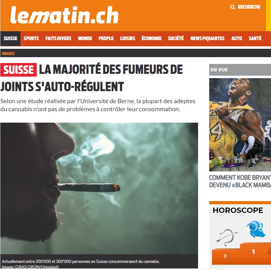 Capture d'écran Le Matin - Tous droits réservés 