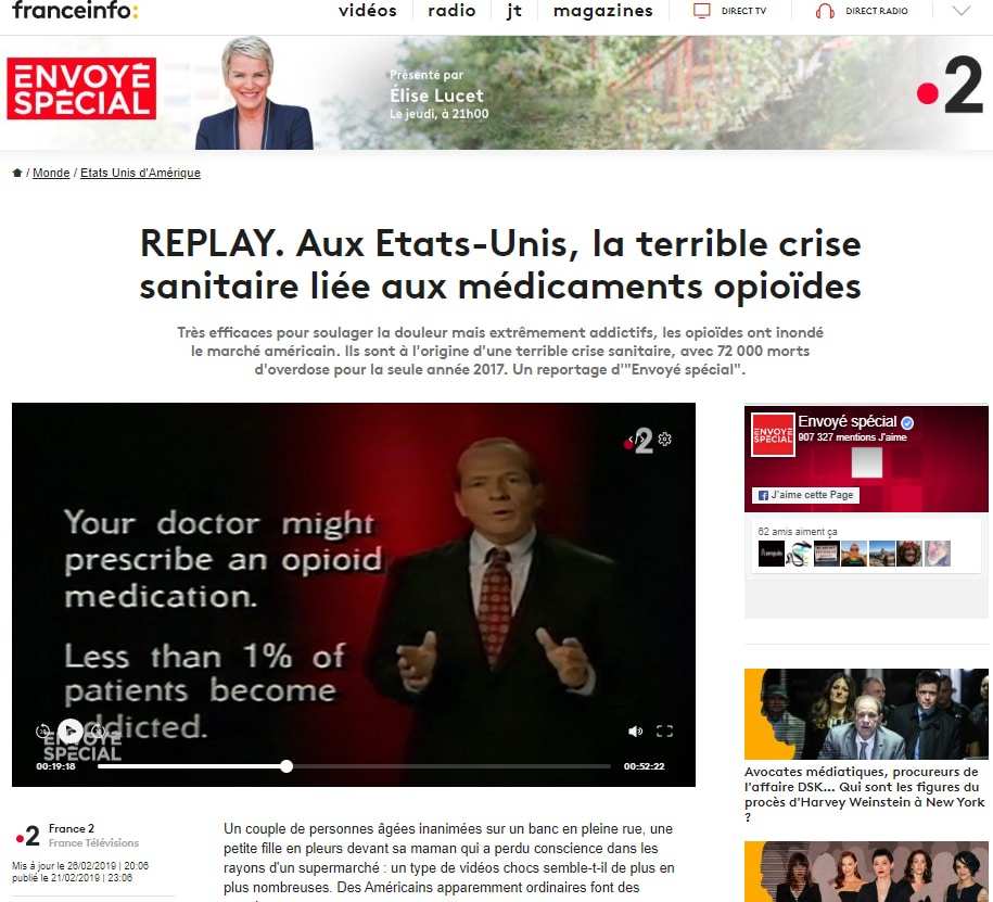 Envoyé Spécial sur France Infos