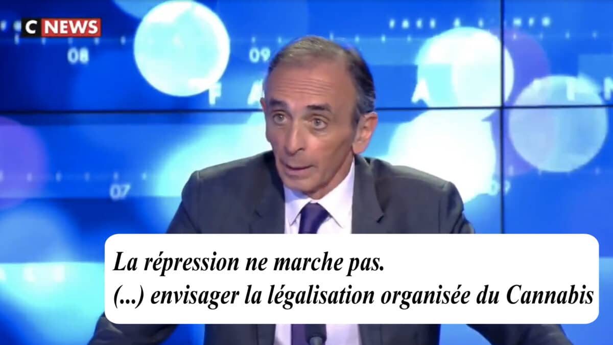 Cnews zemmour cannabis