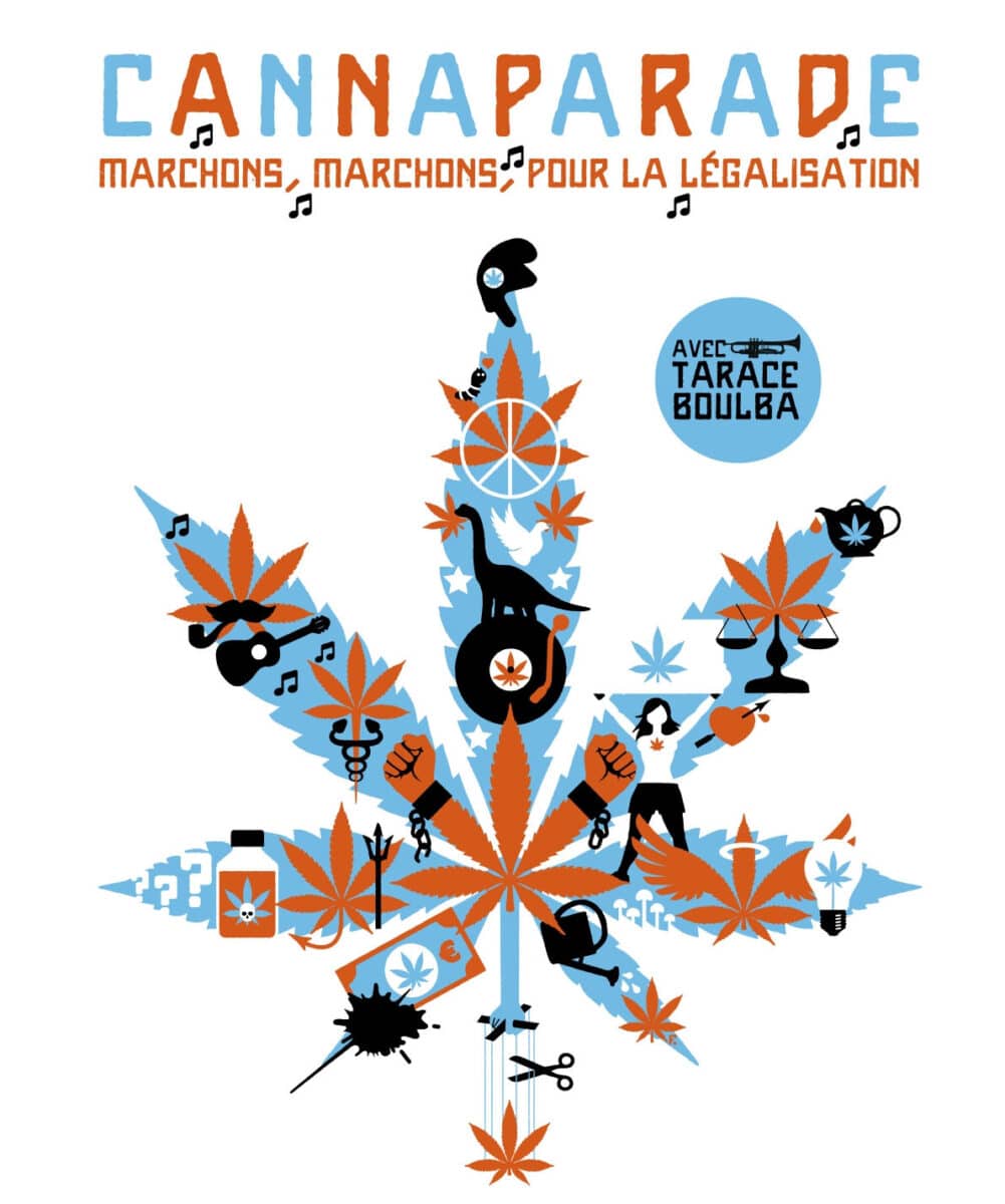 L'affiche de la Cannaparade 2022 - DR - cannaparade.fr