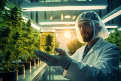 scientifique etudie cannabis