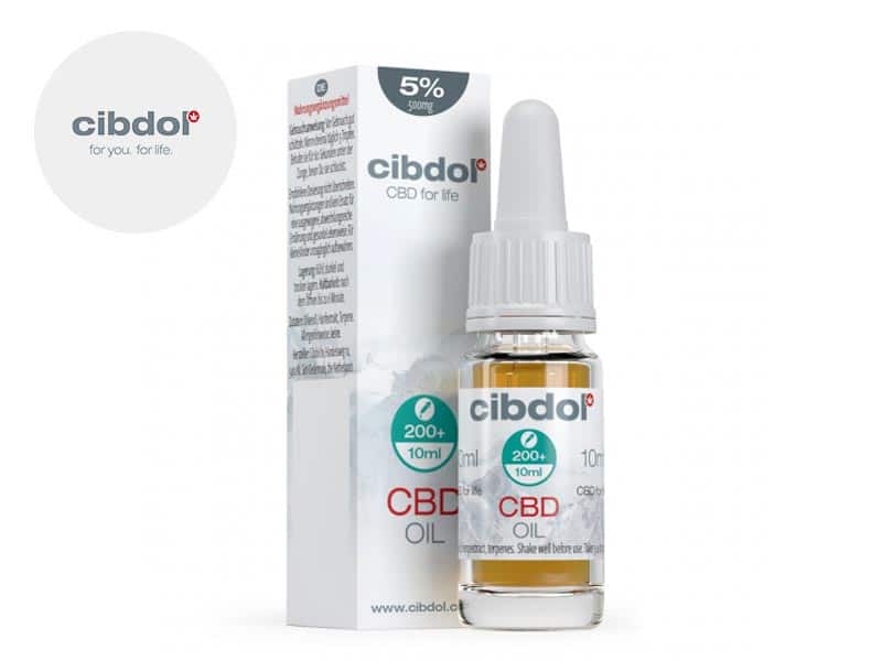 Huile CBD 5% 10ml (Cibdol)