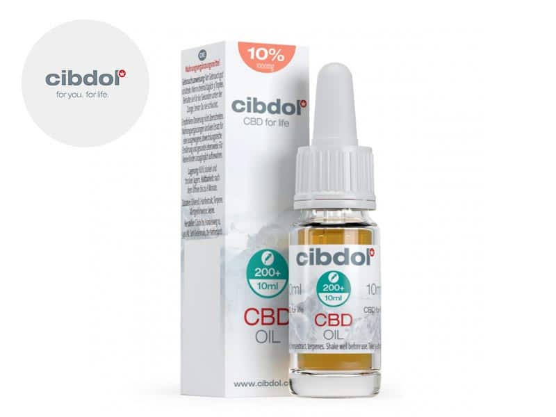 Huile CBD 10% 10ml (Cibdol)