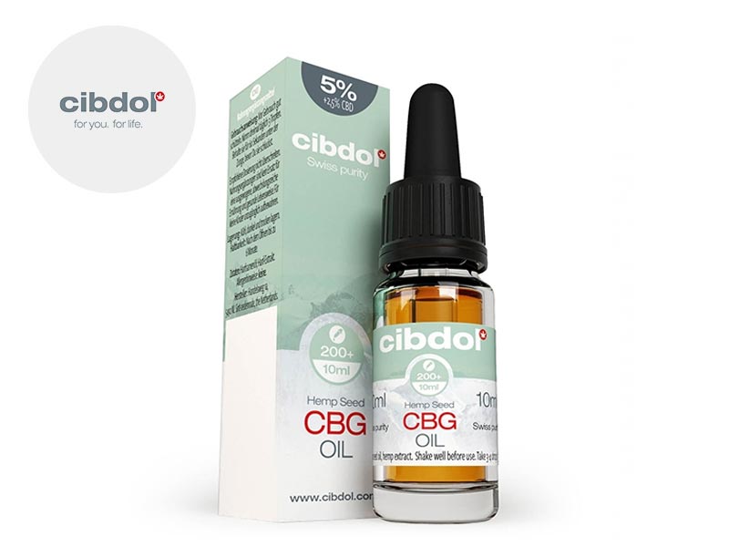 Huile CBG 5% 10ml (Cibdol)