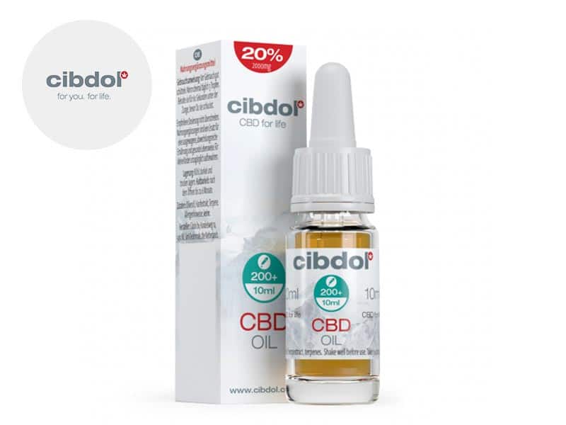 Huile CBD 20% 10ml (Cibdol)