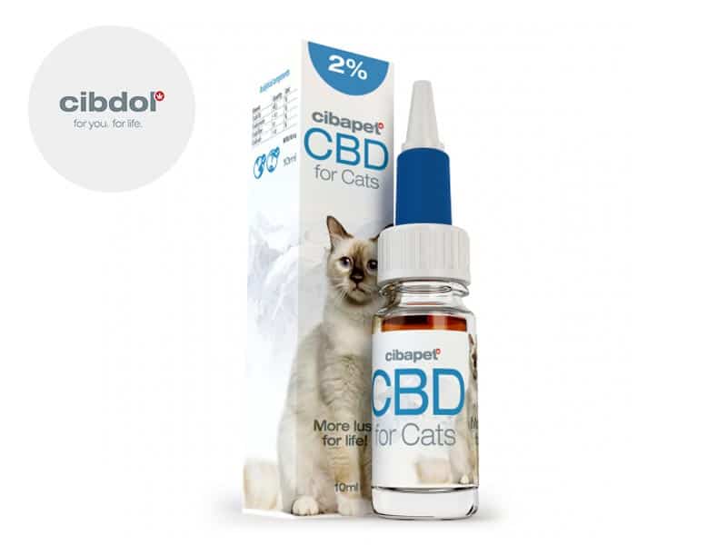Huile pour Chat 2 % CBD (Cibdol)