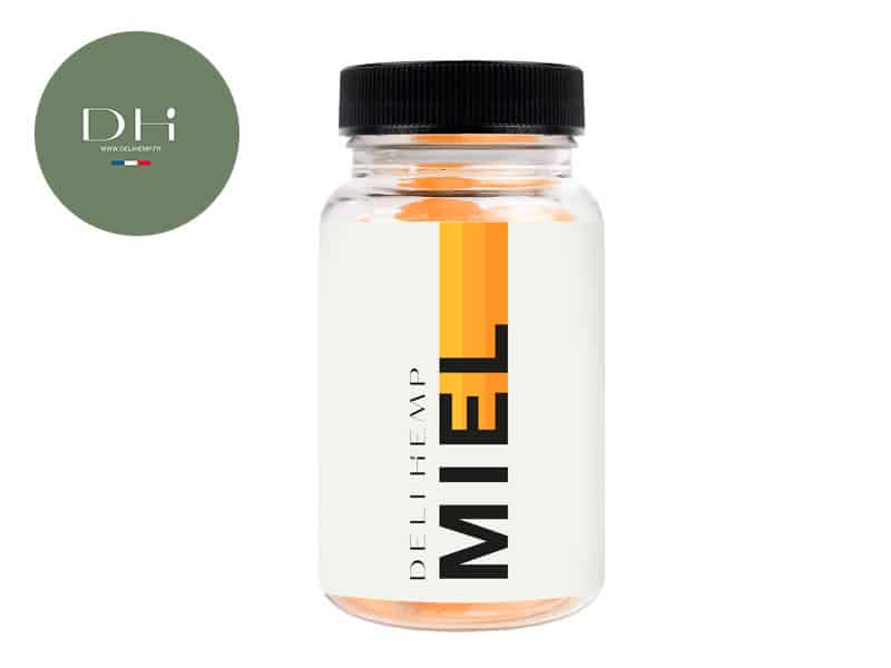 Bonbons Miel 10 % CBD vegan (Deli Hemp)