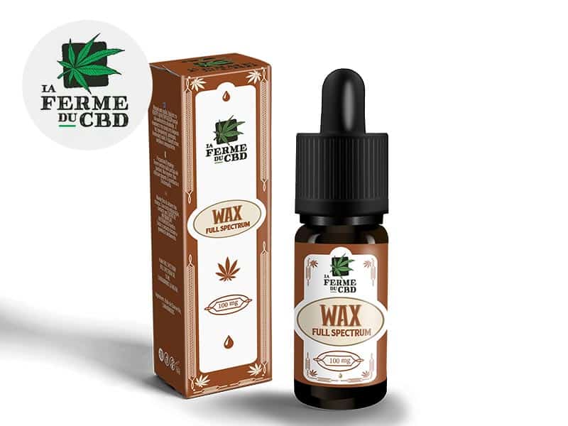 E-liquide CBD Wax 500mg - (La Ferme Du Cbd)