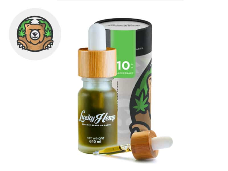 Huile CBD 10% 10ml (Lucky Hemp)