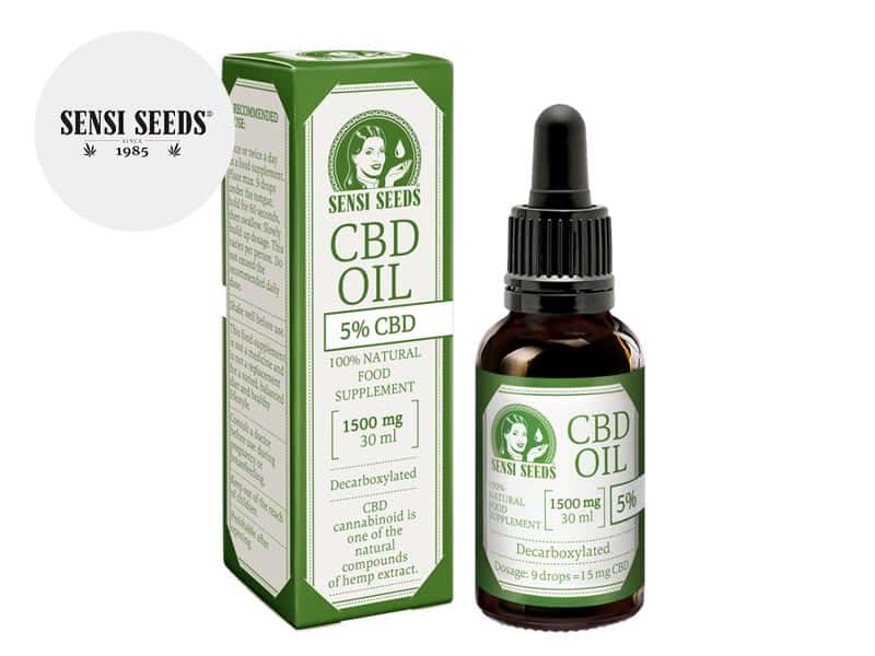 Huile CBD 5% 30ml (Sensi Seeds)