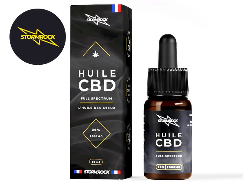 Huile CBD 20% Relax 10ml (Stormrock)