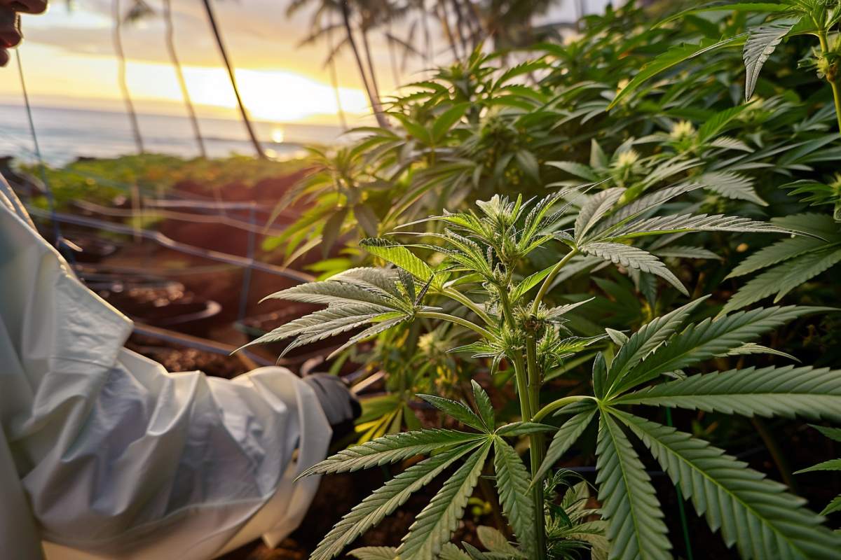 plants de cannabis à hawai