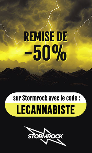 -50 pourcent stormrock avec lecannabiste