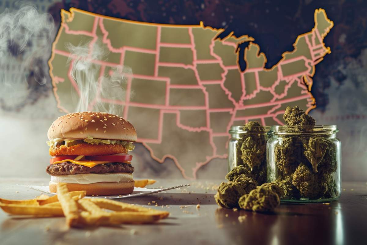fleurs cannabis vs burger