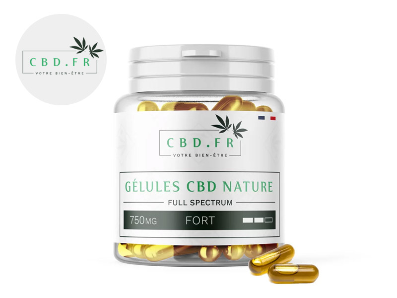 Gélules CBD 750mg (CBDfr)