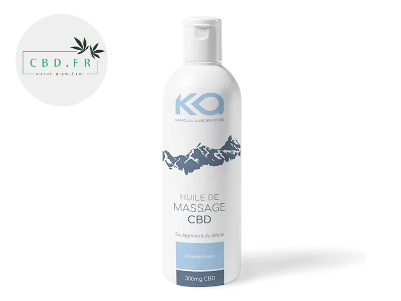 Huile de massage CBD (Kanolia)