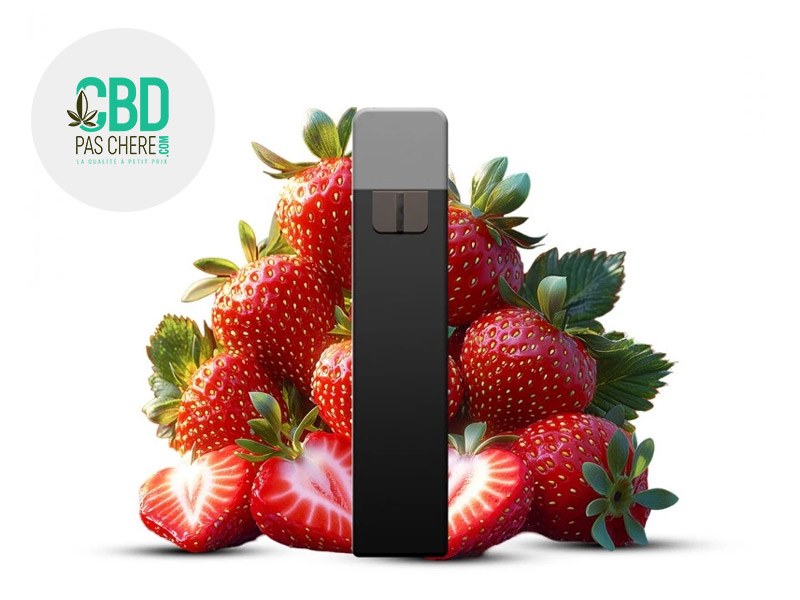 Puff Fraise 95% CBD (CBD Pas Chère)