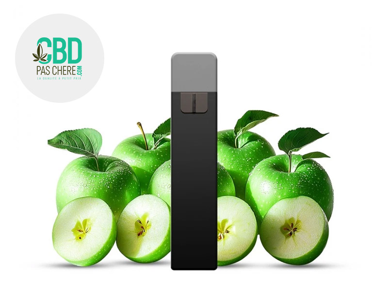 Puff Pomme 95% CBD (CBD Pas Chère)