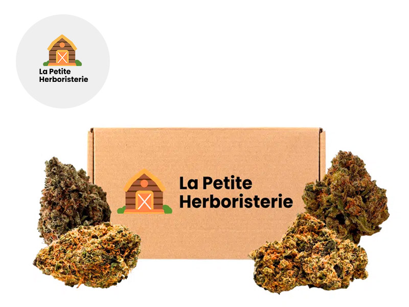 Pack 4 fleurs Indoor CBD 20g (La Petite Herboristerie)