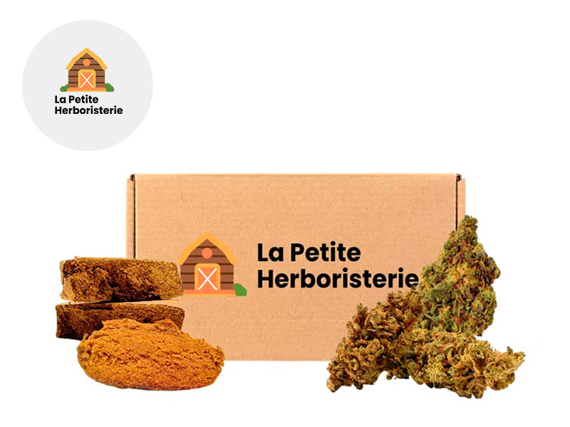 Pack 2 fleurs 2 résines CBD THCA 20g (La Petite Herboristerie)