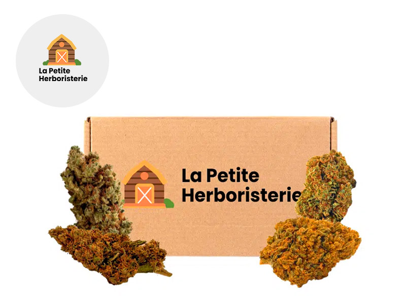 Pack 4 fleurs CBD THCA 20g (La Petite Herboristerie)