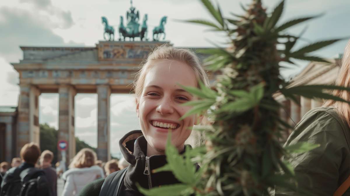 allemande avec de cannabis en allemagne
