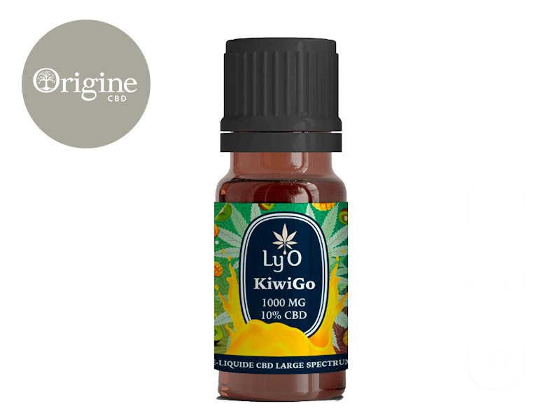 E-liquide CBD Kiwigo (Sans Thc) 1000mg - (Ly'O)