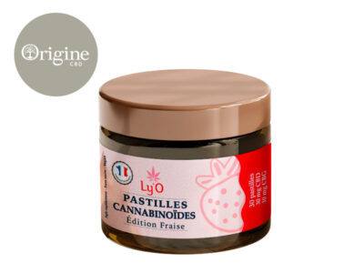 Pastilles CBD CBG 1200mg Fraise (Ly'O)