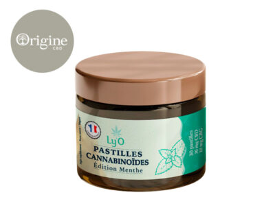 Pastilles CBD CBG 1200mg Menthe (Ly'O)