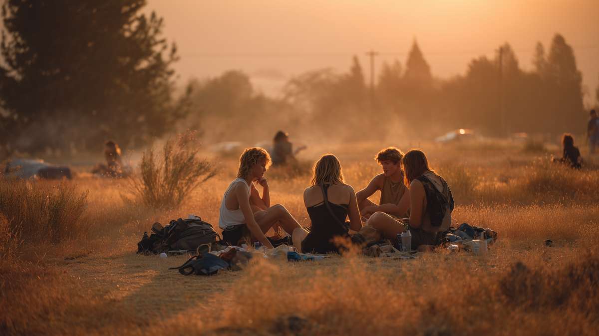 Des consommateurs de cannabis en Californie