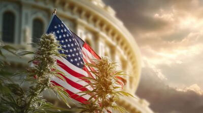 Chanvre et drapeau US