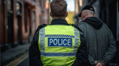 Arrestation police UK