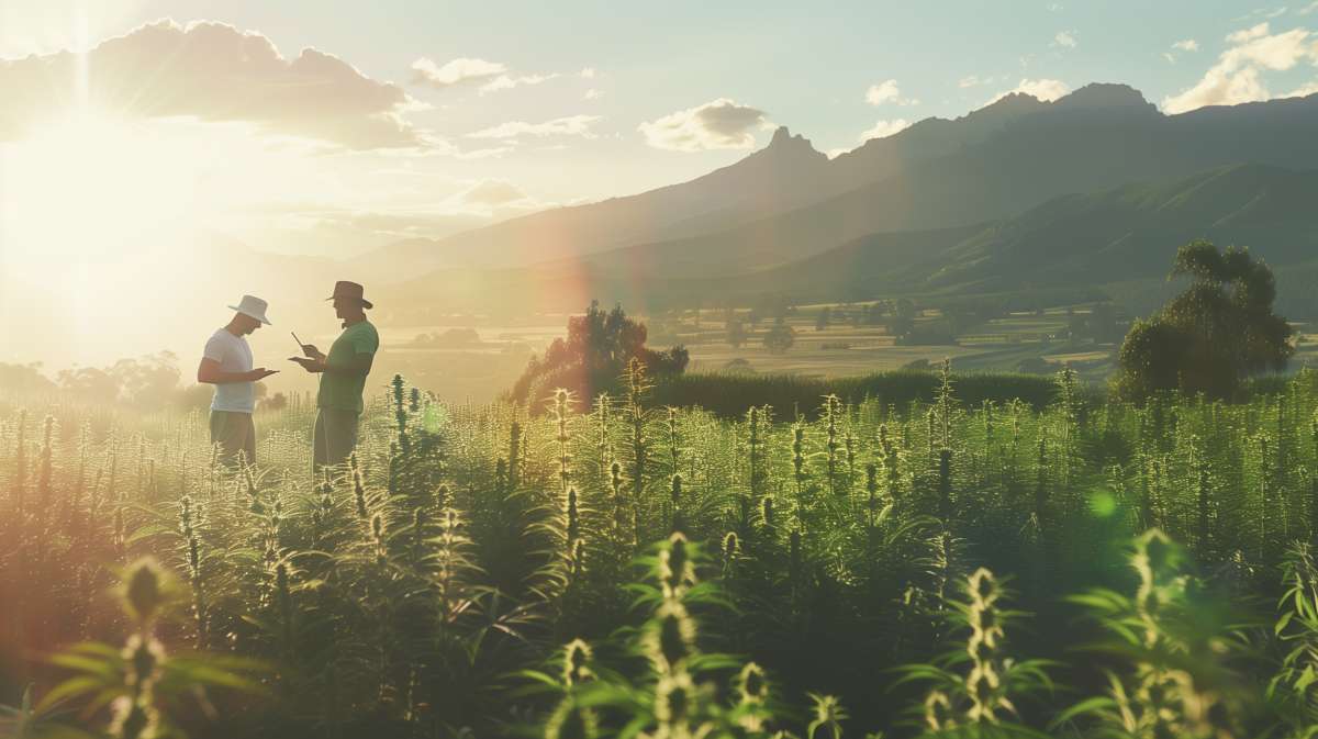 champ de cannabis en afrique du sud