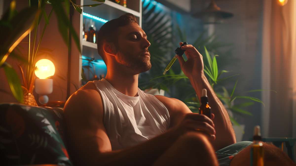 sportif canadien avec cbd