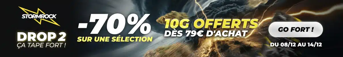 stormrock drop 2 ça tape fort
