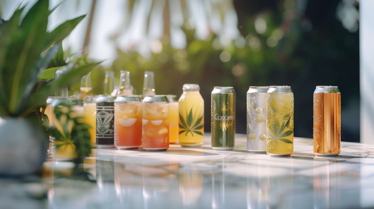 boissons au cannabis