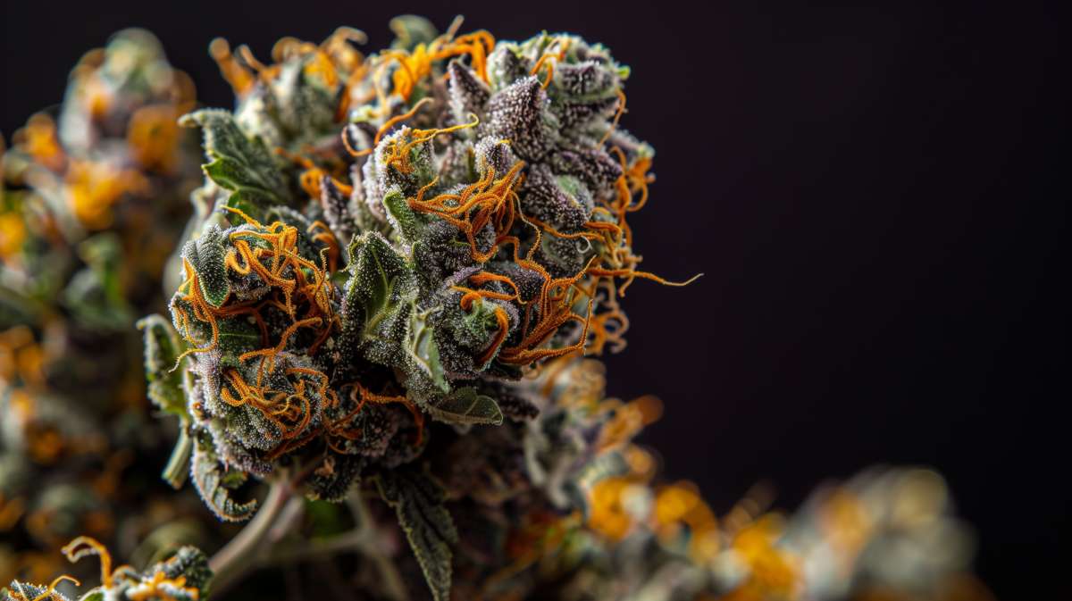 fleur de cannabis detail