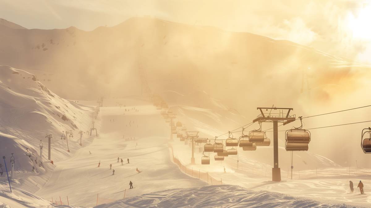 piste de ski