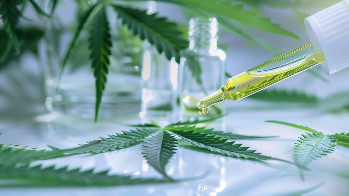 feuille et huile de cbd cbg