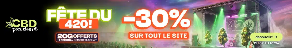 cbdpaschere Fete du 420 -30%