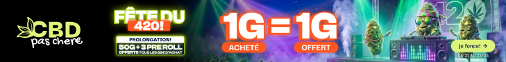 cbdpaschere Fête du 420 1G=1G