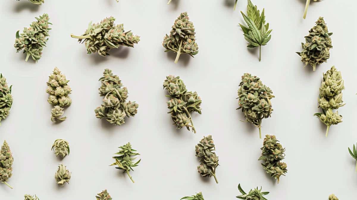 variétés de fleurs de cannabis