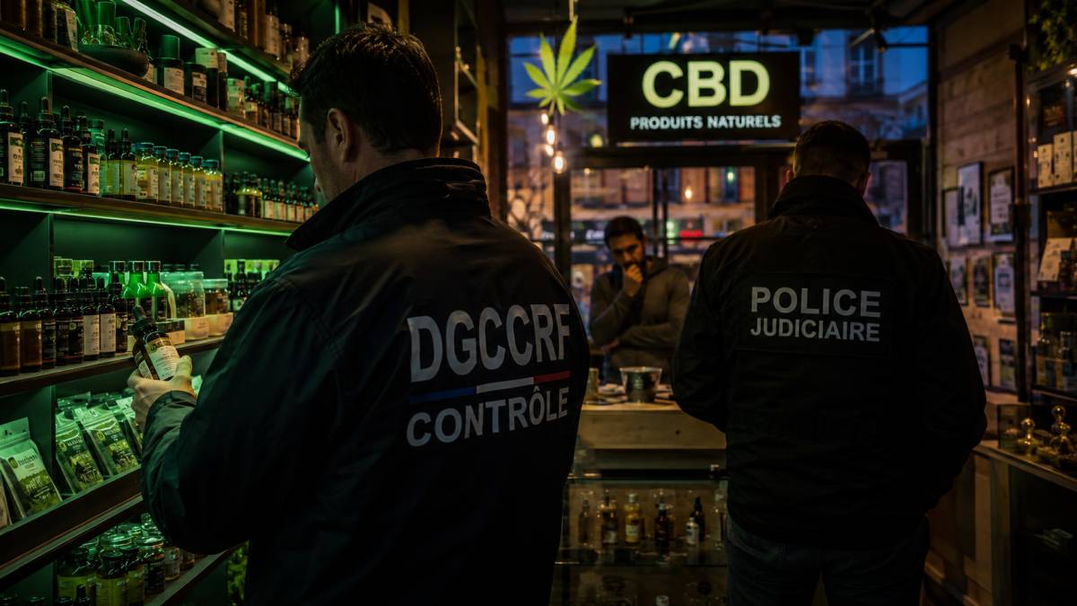controle de la DGCCRF magasin de cbd