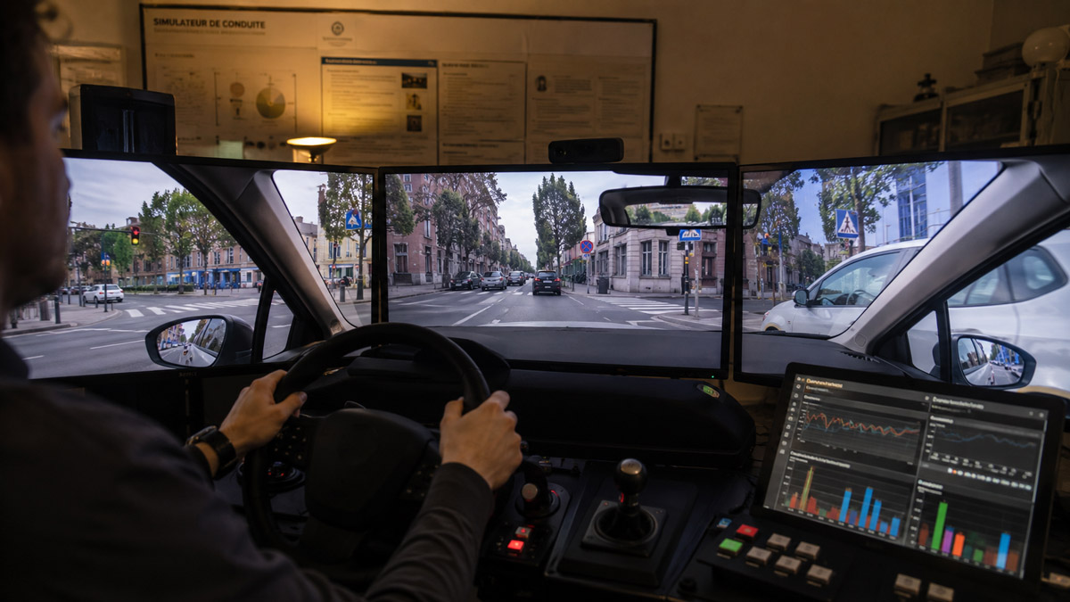 simulateur de conduite