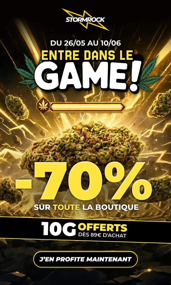 Stormrock, entre dans le game : -70 % sur toute la boutique du 26/05 au 10/06, 10 g offerts