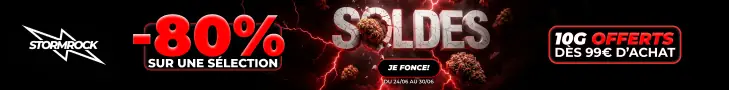 Stormrock, Soldes : -80% sur une sélection du 24/06 au 30/06, 10g offerts dès 99€ d'achat