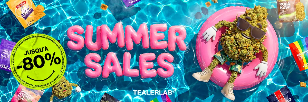TealerLab, Summer Sales : jusqu'à -80% sur tout le site, garantie 90 jours satisfait ou remboursé